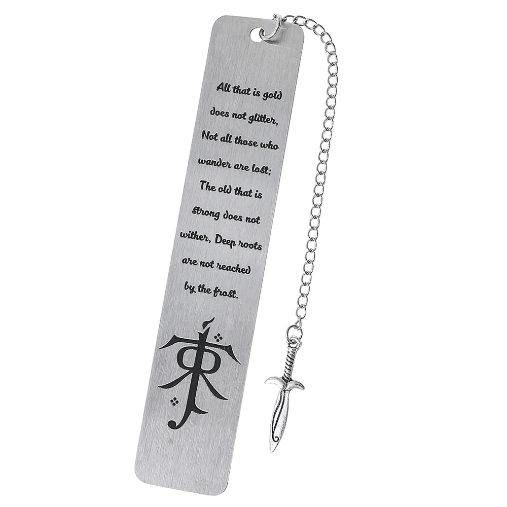 Lord of the Rings - Stainless Steel Bookmarks