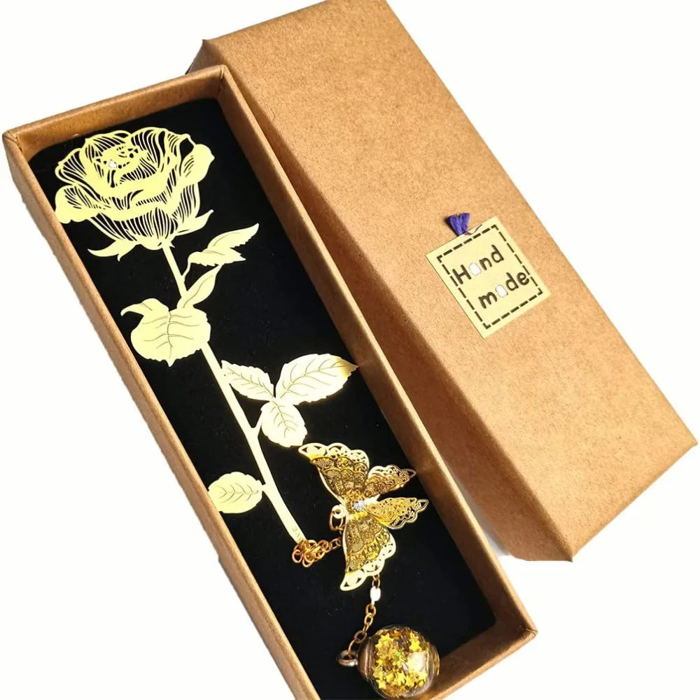 Golden Rose - Bookmark