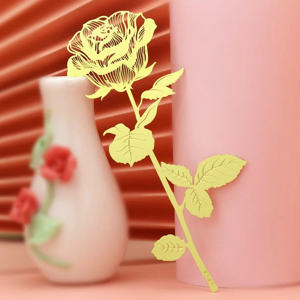 Golden Rose - Bookmark
